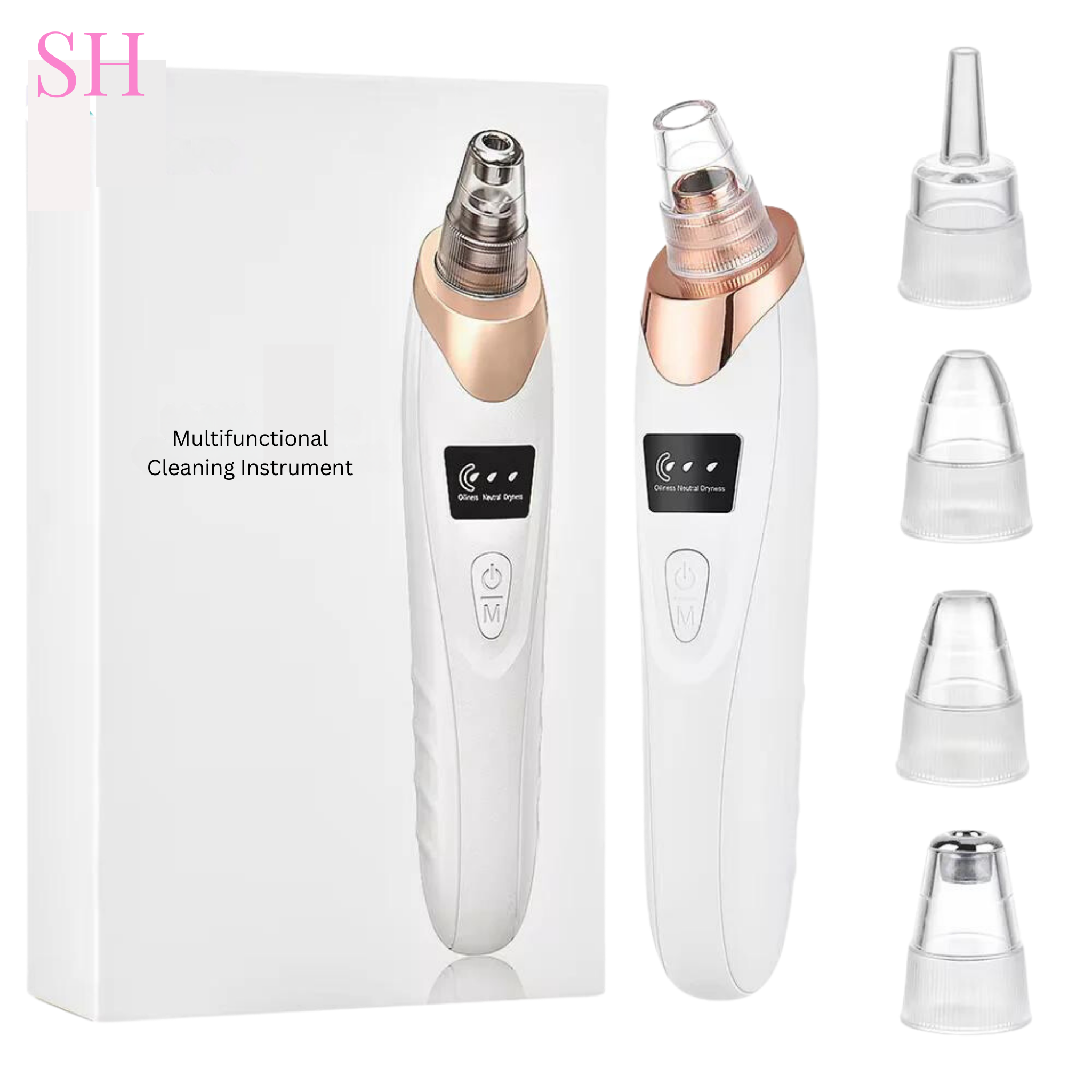 5-in-1 Electric Blackhead Remover & Facial Pore Cleaner