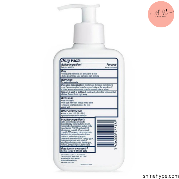 CeraVe Acne Control Cleanser 237ML