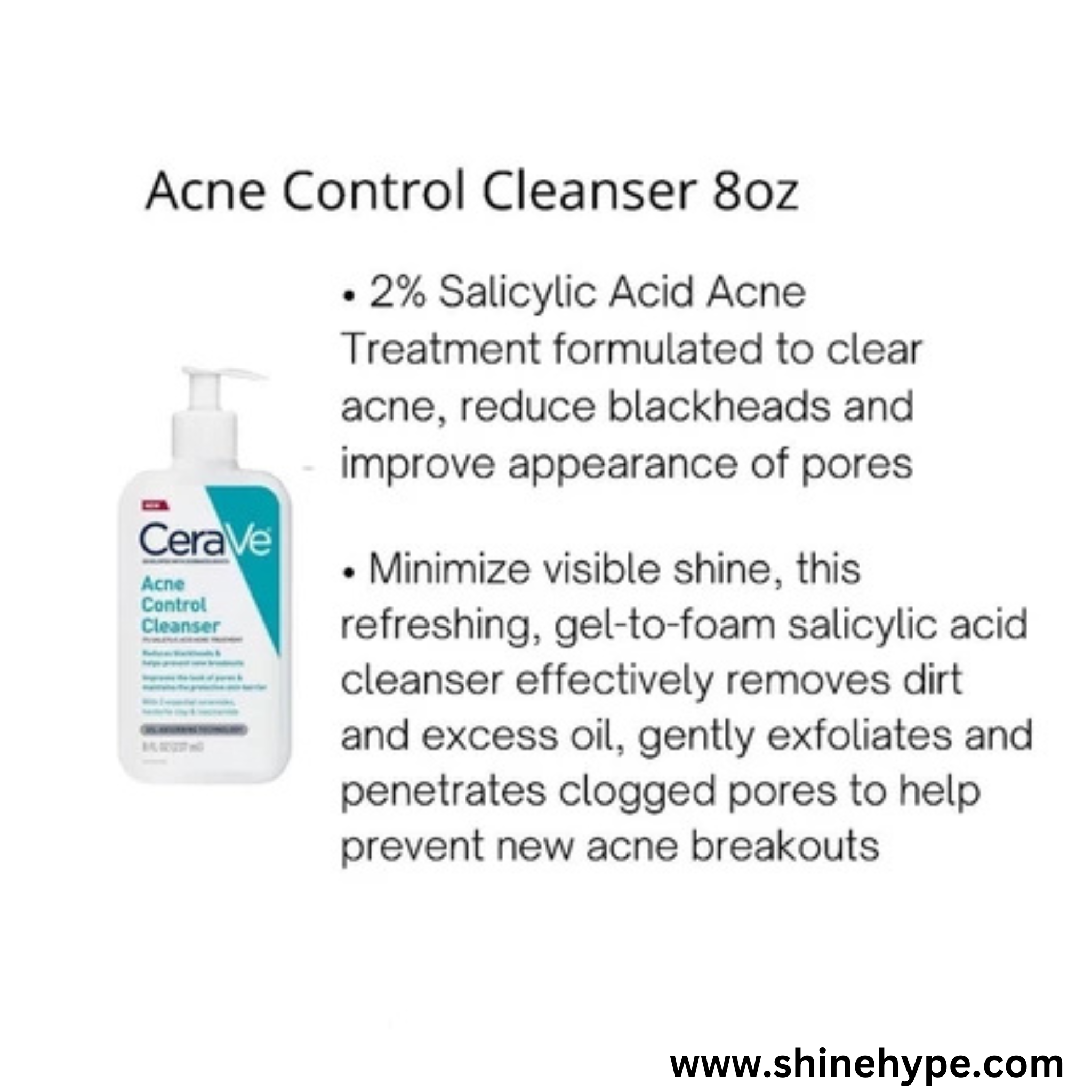 CeraVe Acne Control Cleanser 237ML