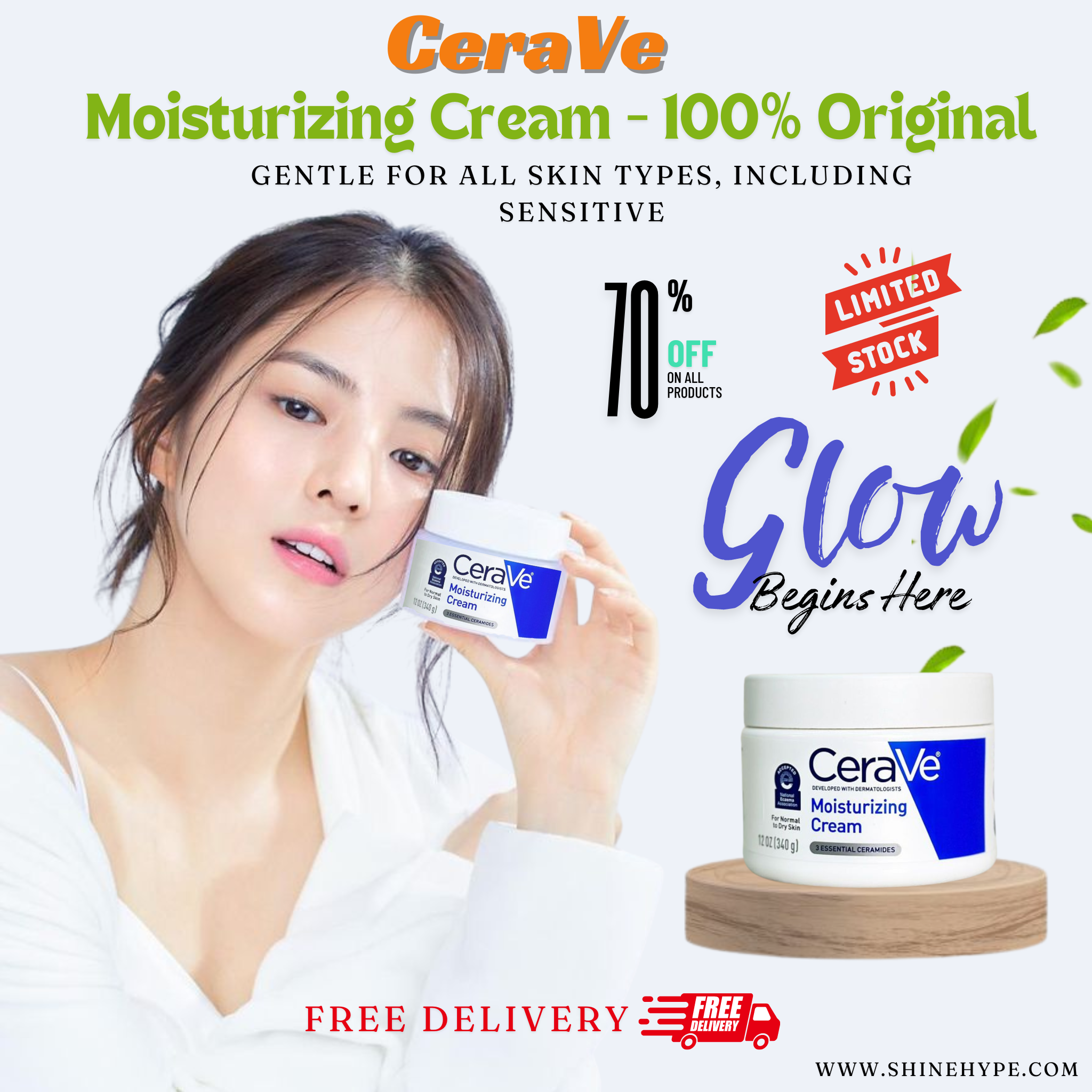 CeraVe Moisturizing Cream - 85G