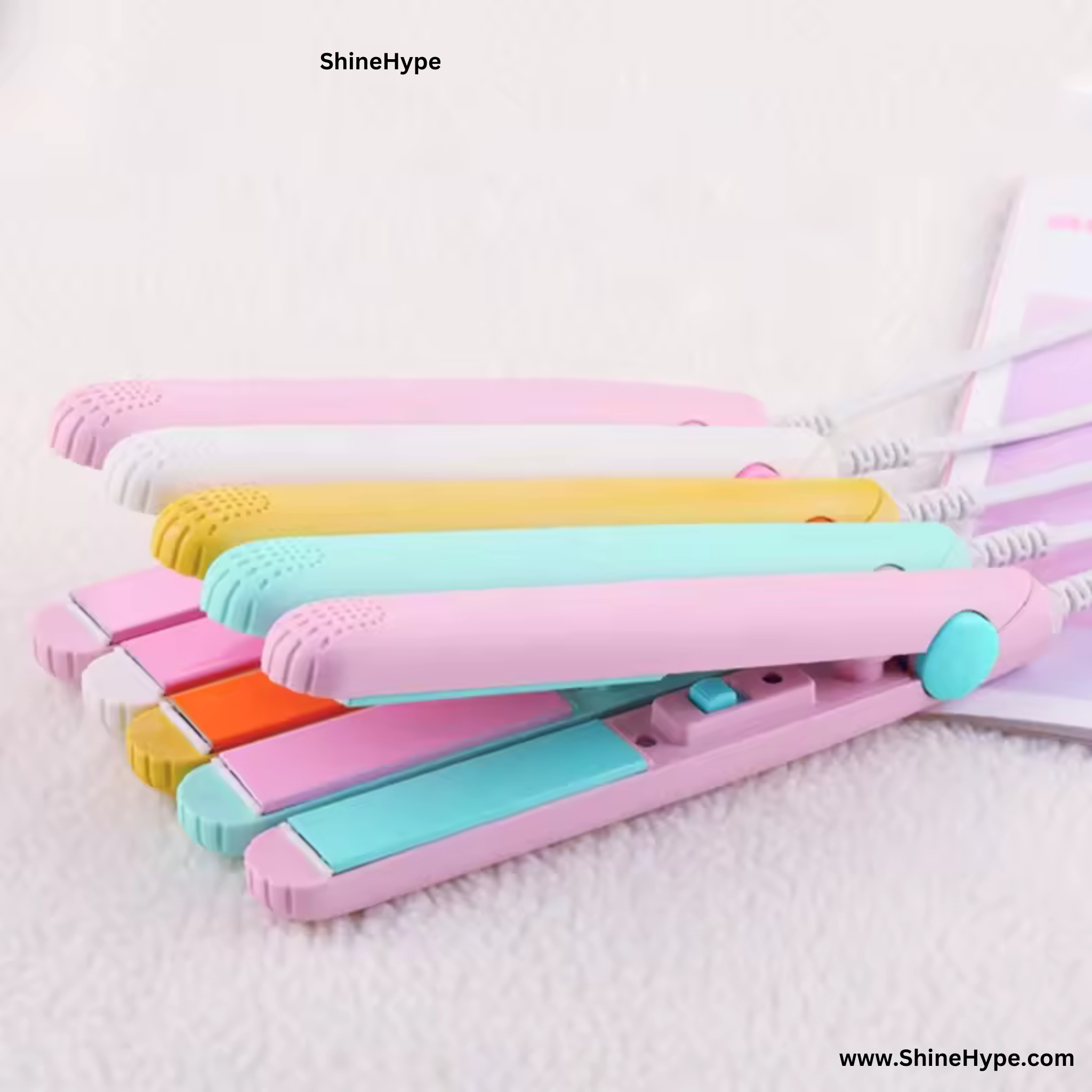 Mini Portable Hair Straightener, Travel Size Straightener