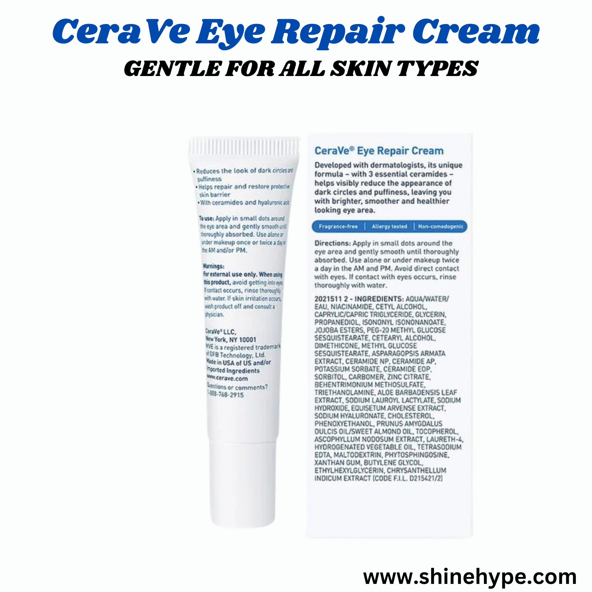 Cerave - Moisturizing Eye Repair Creama