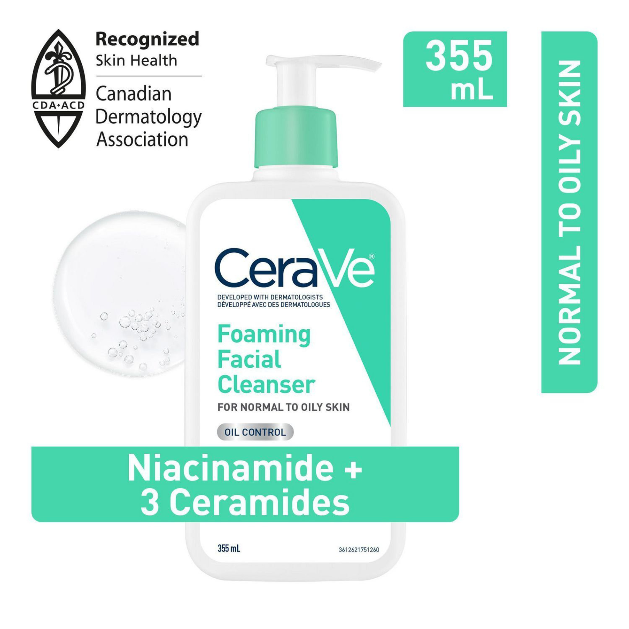 CeraVe - Foaming Facial Cleanser - 355ML